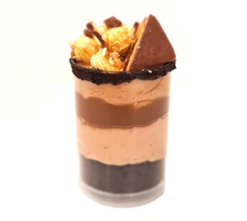 Choc Salted Caramel Mousse